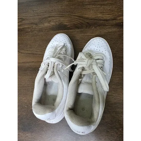 Nike Air Force One AF1 Low Triple White Sneaker Women’s 314192-117 Size 8 - Picture 14 of 16